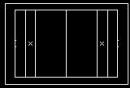 sport field cad block