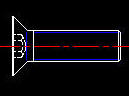 bolt cad block