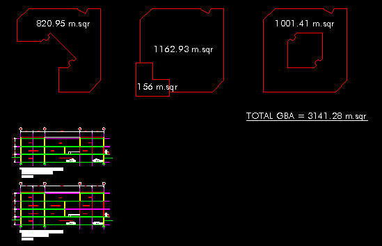 cad building template